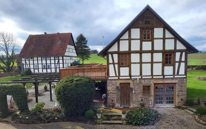 Ferienhaus Drakenhof Bad Salzuflen Bagian luar foto