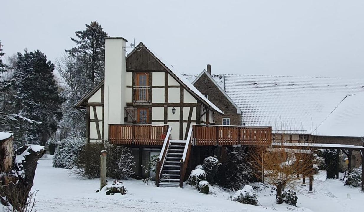 Ferienhaus Drakenhof Bad Salzuflen Bagian luar foto